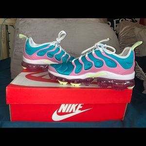 Nike Air: Neon Turquoise, Yellow, Pink